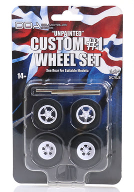 Ford Bathurst Globe Mags Wheel and Tyre Set 1/24 - DDA Model Kit - Authentic