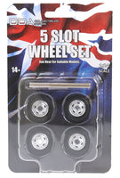 
              Ford 5 Slot Wheel and Tyre Set 1/24 - DDA Model Kit - Authentic
            