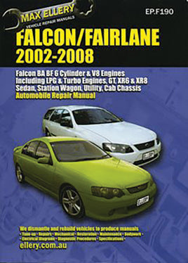 Ford Falcon/Fairlane BA-BF (2002-2008) Repair Manual