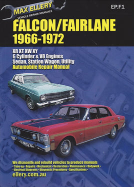 Ford Falcon/Fairlane XR-XT-XW-XY (1966-1972) Repair Manual