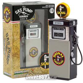 1951 Wayne 505 Vintage Gas Pump 1/18 - Greenlight Diecast - Signal Gasoline