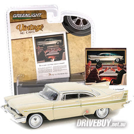 Greenlight Vintage Ad Cars 1957 Plymouth Fury 1/64