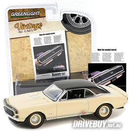 Greenlight Vintage Ad Cars 1967 Chevy Camaro SS/RS 1/64