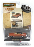 
              1973 Ford Gran Torino 1/64 - Greenlight Diecast Vintage Ad Cars - Brown
            