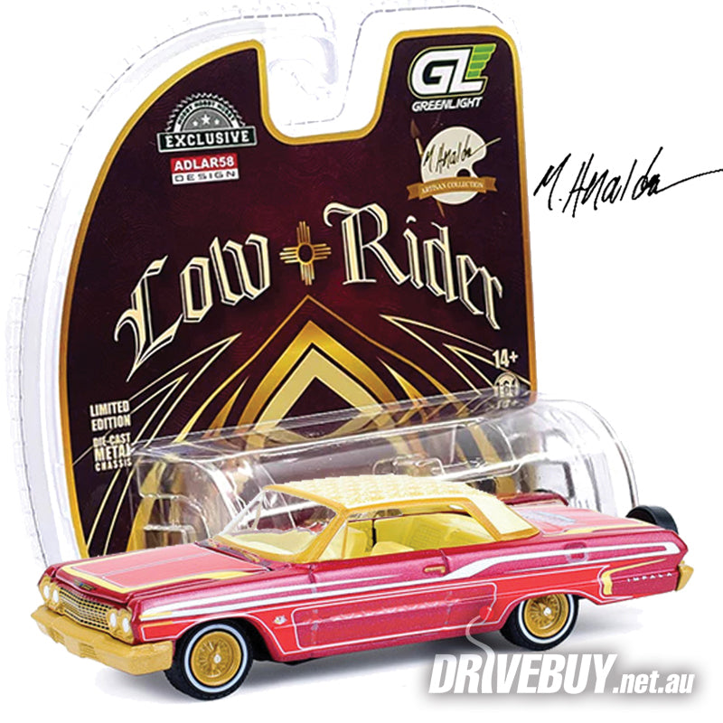 Greenlight Michael Heralda 1963 Chevy Impala Lowrider 1/64| DriveBuy