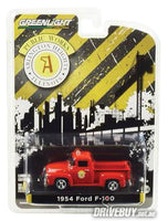
              1954 1956 Ford F100 Arlington Heights Public Works 1/64 – GreenLight Diecast - Red
            