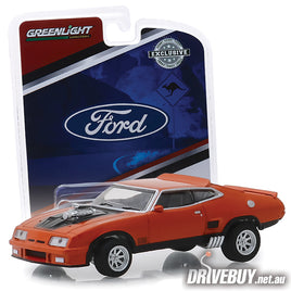 1973 Ford Falcon XB Max Max Interceptor 1/64 - Greenlight Diecast - Orange