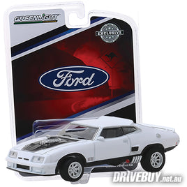 1973 Ford Falcon XB Max Max Interceptor 1/64 - Greenlight Diecast - White