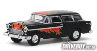 
              1955 Chevrolet Nomad 1/64 – Greenlight Diecast – Flames
            