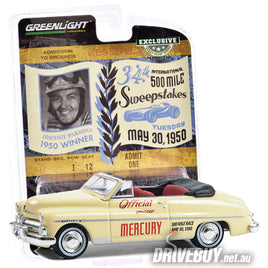 Greenlight 1950 Mercury Monterey Convertible Pace Car 1/64