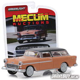 1955 Chevy Nomad Mecum Auctions 1/64 – GreenLight - Pink Black