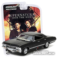
              1967 Chevrolet Impala Supernatural TV Series 1/64 – GreenLight Diecast - Black
            