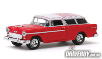 
              1955 Chevy Nomad Starsky & Hutch 1/64 – GreenLight Hollywood - Red
            