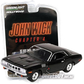 Greenlight John Wick Chapter 4 1971 Plymouth Cuda 1/64