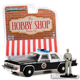 1990 Ford LTD Crown Victoria Florida Marine Patrol 1/64 - Greenlight Hobby Shop