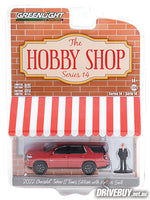 
              2022 Chevrolet Tahoe LT Texas Edition 1/64 - Greenlight Hobby Shop - Red
            