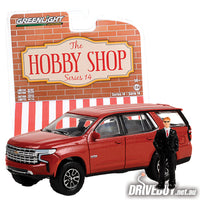 
              2022 Chevrolet Tahoe LT Texas Edition 1/64 - Greenlight Hobby Shop - Red
            