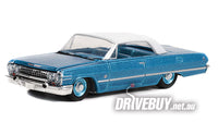 
              Greenlight Barrett-Jackson 1963 Chevrolet Impala SS 409 Convertible 1/64
            