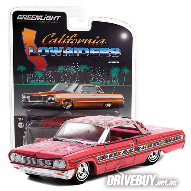1964 Chevy Impala SS Gypsy Rose 1/64 - Greenlight Diecast
