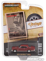 
              1970 Chevrolet Nova 1/64 – GreenLight Diecast – Maroon
            