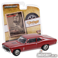 
              1970 Chevrolet Nova 1/64 – GreenLight Diecast – Maroon
            