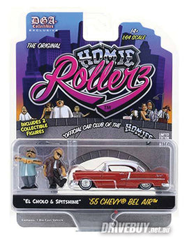 Greenlight Homie Rollerz 1955 Chevrolet Bel Air 1/64