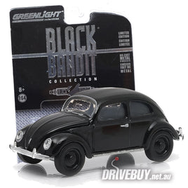 Greenlight Black Bandit 1938 Volkswagen Split Window Beetle 1/64