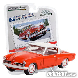 1953 Studebaker Starliner USPS 1/64 – GreenLight Diecast - Red