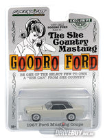
              Greenlight Goodro Ford She Country 1967 Ford Mustang Coupe 1/64
            