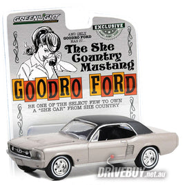 Greenlight Goodro Ford She Country 1967 Ford Mustang Coupe 1/64