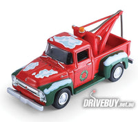 
              1956 Ford F100 Tow Truck with Mechanic Figure 1/64 - Greenlight Diecast
            
