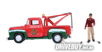 
              1956 Ford F100 Tow Truck with Mechanic Figure 1/64 - Greenlight Diecast
            