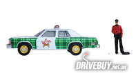 
              1981 Ford LTD Crown Victoria Sheriff's Car with Officer Figure 1/64 - Greenlight Diecast
            