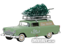 
              1955 Chevy Sedan Delivery Bob's Tree Farm 1/64 - Greenlight Diecast - Green
            