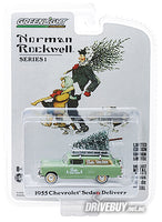 
              1955 Chevy Sedan Delivery Bob's Tree Farm 1/64 - Greenlight Diecast - Green
            