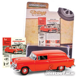 Greenlight Vintage Ad Cars 1955 Chevy Sedan Delivery 1/64
