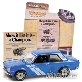 Greenlight Vintage Ad Cars 1972 Datsun 510 1/64