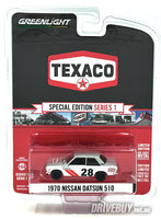 
              Greenlight Texaco 1970 Nissan Datsun 510 1/64
            