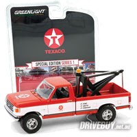 
              Greenlight Texaco 1988 Ford F250 Pickup Tow Truck 1/64
            