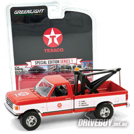 Greenlight Texaco 1988 Ford F250 Pickup Tow Truck 1/64