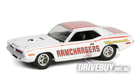 
              Greenlight Ramchargers 1970 Plymouth Hemi Cuda 1/64
            