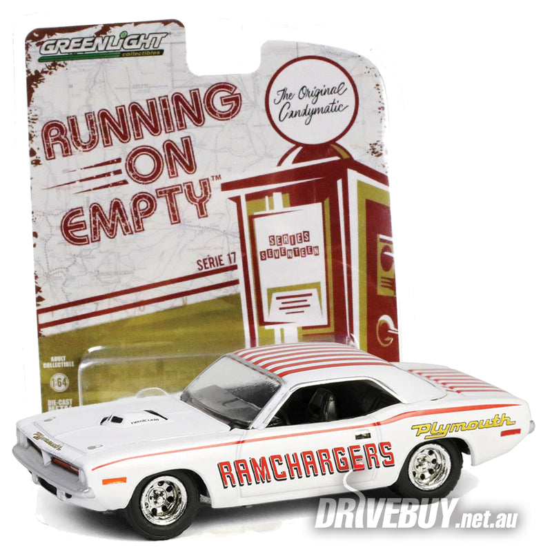 Greenlight Ramchargers 1970 Plymouth Hemi Cuda 1/64| DriveBuy