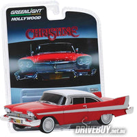 
              1958 Plymouth Belvedere Christine Evil 1/64 - Greenlight Diecast - Red
            