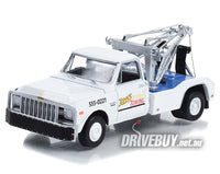 
              1969 Chevy C30 Dually Tow Truck The Fall Guy 1/64 - Greenlight Diecast - White
            