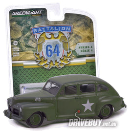 Greenlight 1942 Ford Fordor Deluxe Army Staff Car 1/64