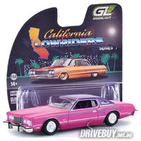 
              1975 Ford Thunderbird 1/64 California Lowriders - Greenlight Diecast - Pink
            