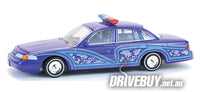 
              1992 Ford Crown Victoria 1/64 California Lowriders - Greenlight Diecast - Blue
            