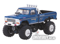 
              1974/1979 Ford F250 Pickup Truck Bigfoot #1 1/64 - Greenlight Diecast - Blue
            