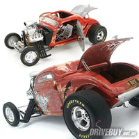 
              1934 Blown Altered Coupe 1/18 – ACME GMP Diecast – Rusted Steel
            
