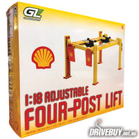 
              Hoist / Lift Adjustable Four-Post Shell Oil 1/18 - Greenlight Diecast
            